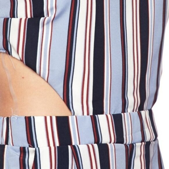 JUMPSUIT STRIPED BLUE - Picture 2 of 3